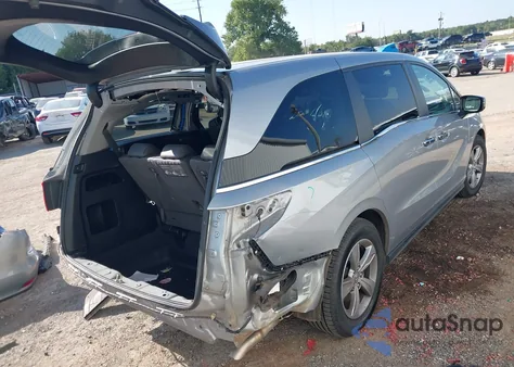 2020 Honda Odyssey Ex-L/Ex-L W/Navi Res from USA, damaged, VIN 5FNRL6H73LB002088